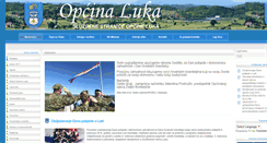Desktop Screenshot of opcina-luka.hr